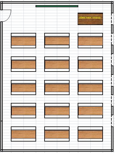 sınıf oturma planı